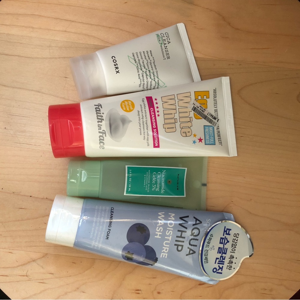 EXPIRED Korean Skincare Face Washes Bundle (Read Description)